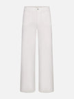LE SLIM PALAZZO MODERNIST POCKET IN WHITE