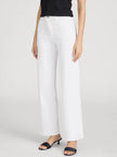 LE SLIM PALAZZO MODERNIST POCKET IN WHITE