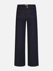 LE SLIM PALAZZO MODERNIST POCKET IN RINSE