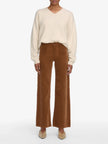 LE SLIM PALAZZO MODERNIST POCKET CORDUROY