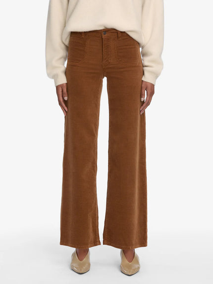 LE SLIM PALAZZO MODERNIST POCKET CORDUROY