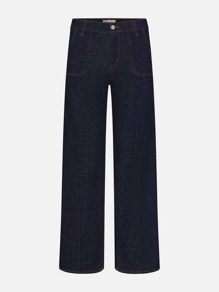 LE SLIM PALAZZO PINTUCK POCKET