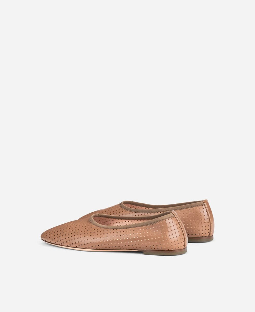 LUCY PERFORATED BALLET FLAT