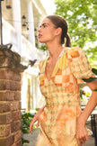LARSON DRESS IN STILL LIFE SYMPHONY