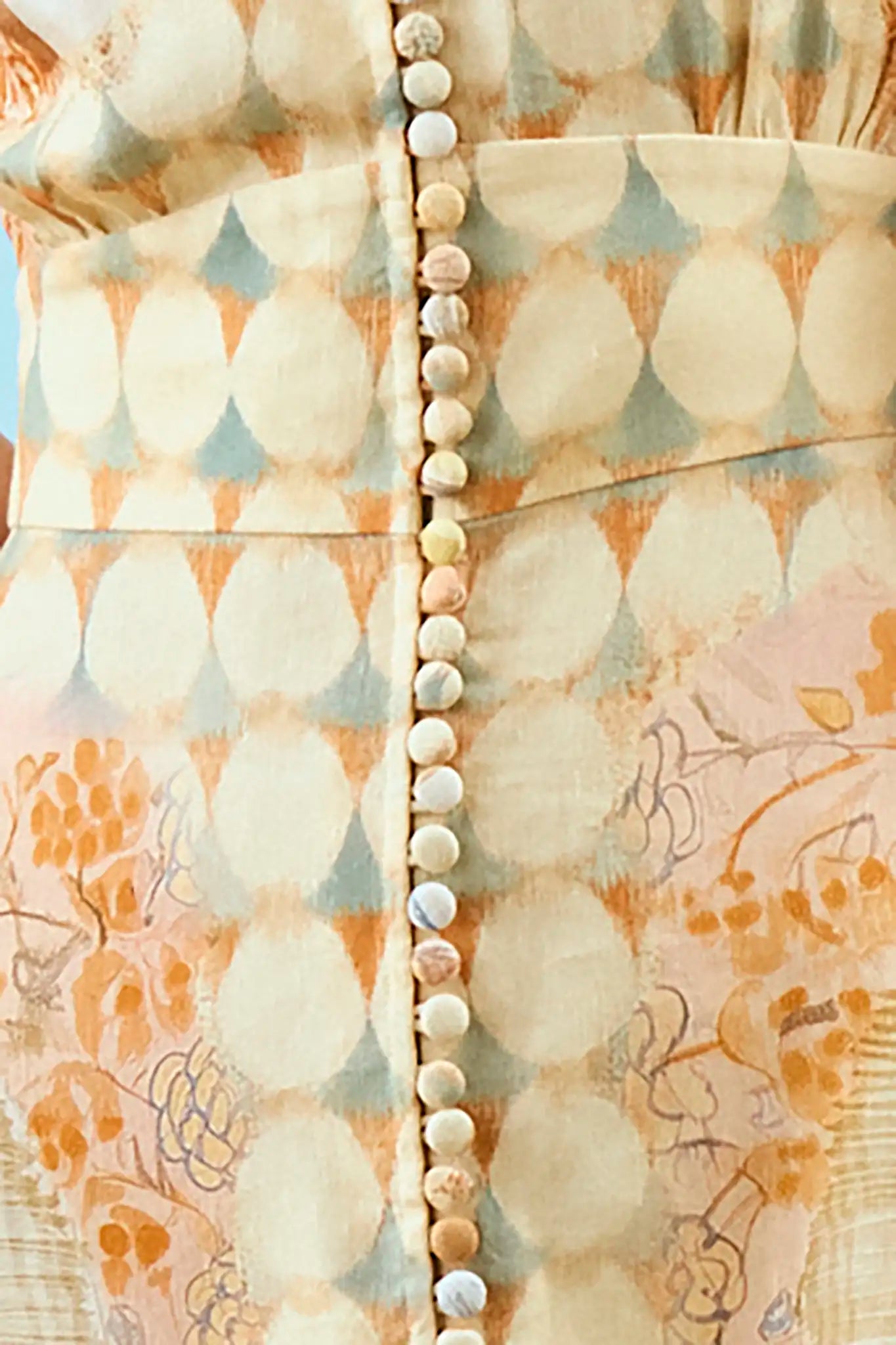 LARSON DRESS IN STILL LIFE SYMPHONY