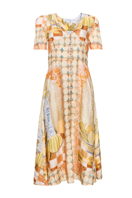 LARSON DRESS IN STILL LIFE SYMPHONY