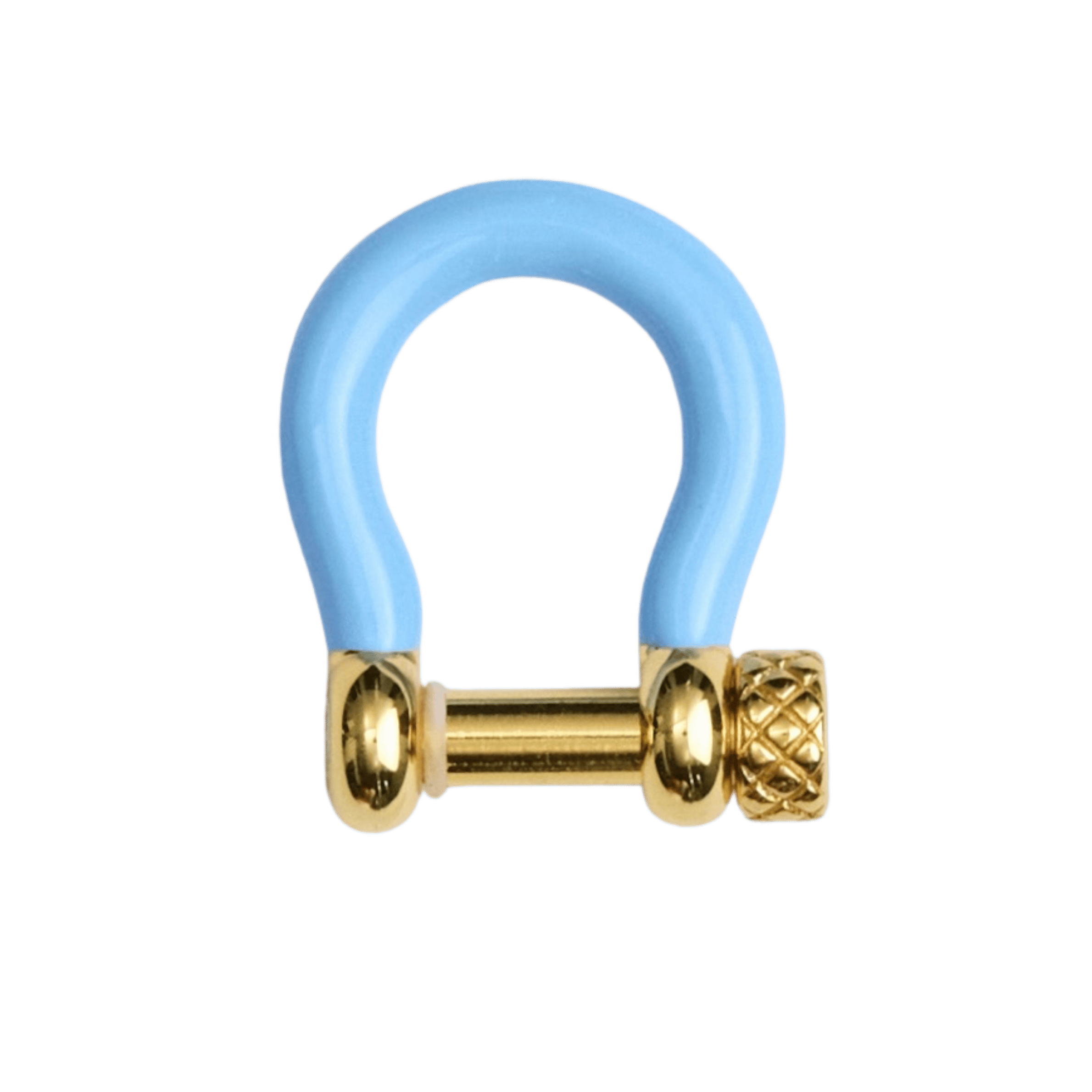 LIGHT BLUE CARABINER