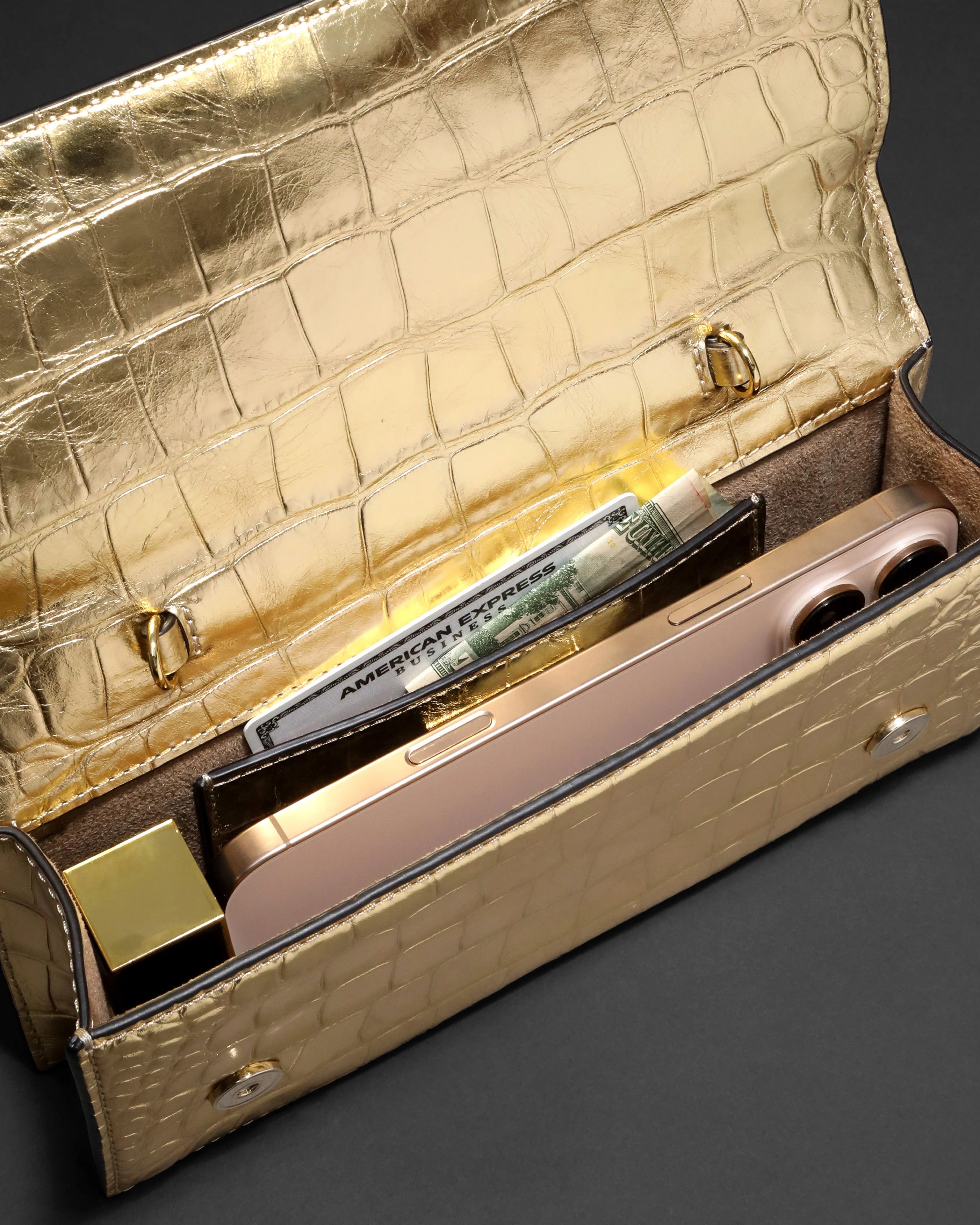 LIONESS TOP HANDLE CLUTCH