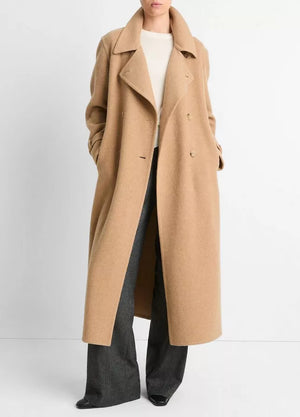 LOFTY BELTED LONG COAT