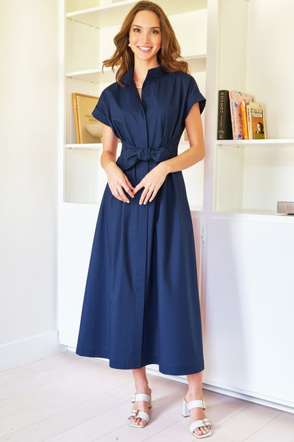 LONG ROCKY SHIRTDRESS