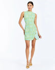 LOVERDE FIT AND FLARE MINI DRESS