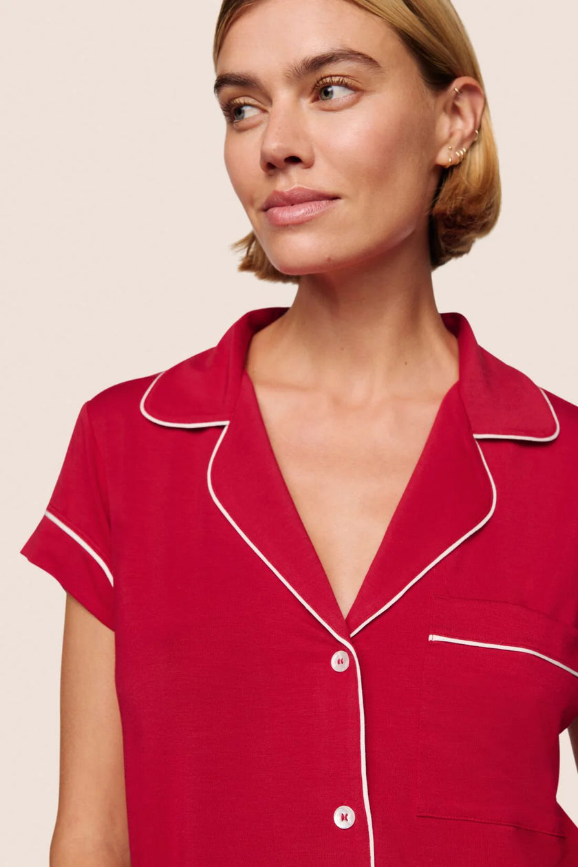 GISELE TENCEL MODAL SHORTIE SHORT PJ SET