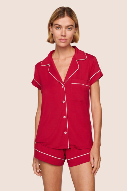 GISELE TENCEL MODAL SHORTIE SHORT PJ SET