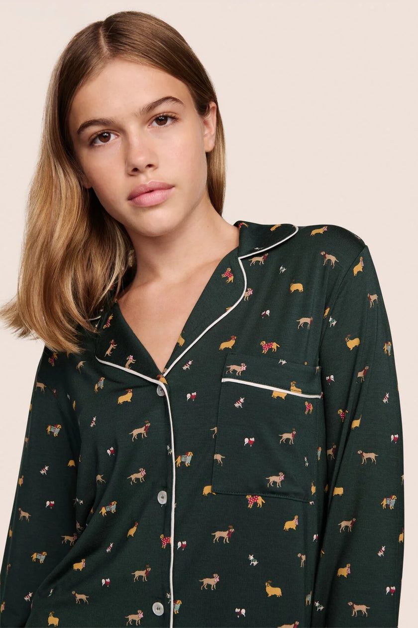 GISELE PRINT TENCEL MODAL LONG PJ SET