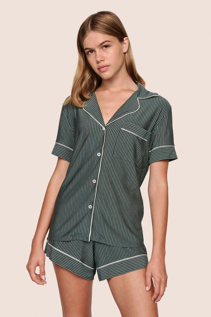 GISELE PRINTED TENCEL MODAL RELAXED SHORT PJ SET