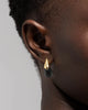 LUMINOUS LUCITE ARCHED SMALL POST EARRING