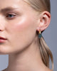 LUMINOUS LUCITE ARCHED SMALL POST EARRING