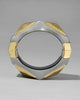 LUMINOUS LUCITE ARMOR HINGE BRACELET