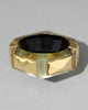 LUMINOUS LUCITE ARMOR HINGE BRACELET