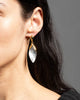 LUMINOUS LUCITE PETAL LEVERBACK EARRING