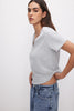 COTTON VNECK TEE