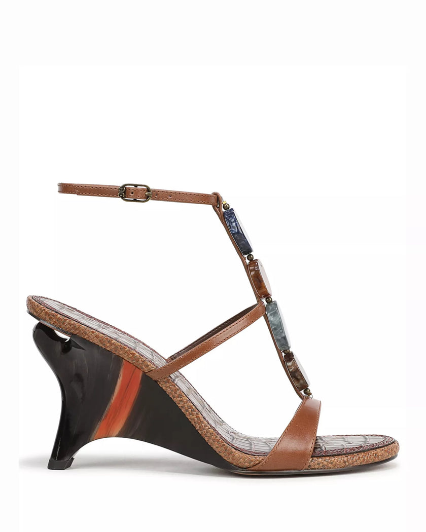 MASSEY STONE WEDGE SANDAL