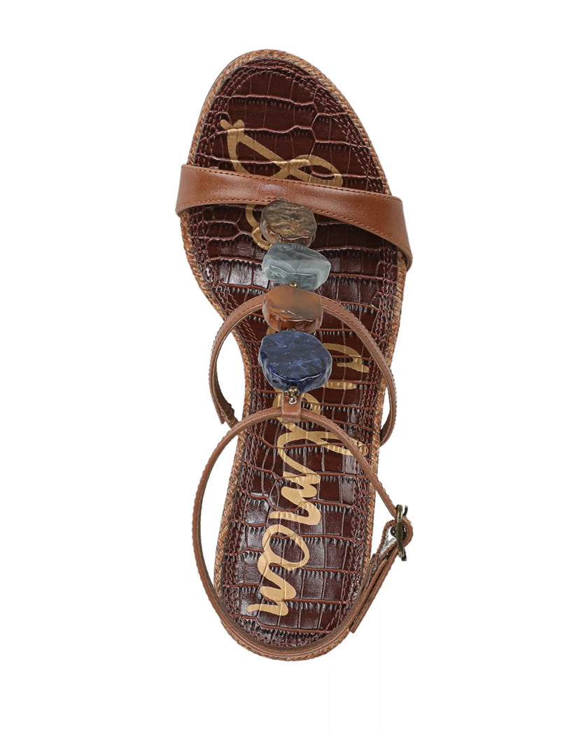 MASSEY STONE WEDGE SANDAL