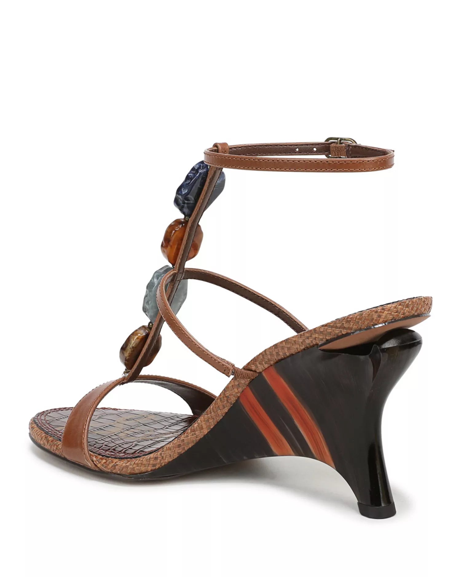 MASSEY STONE WEDGE SANDAL