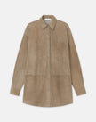 PAPERFINE SUEDE OVERSIZED SHIRT