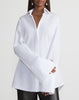 ORGANIC COTTON POPLIN OVERSIZED PORTRAIT SHIRT