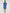 TRAVEL COTTON GATHERED NECKLINE DRESS