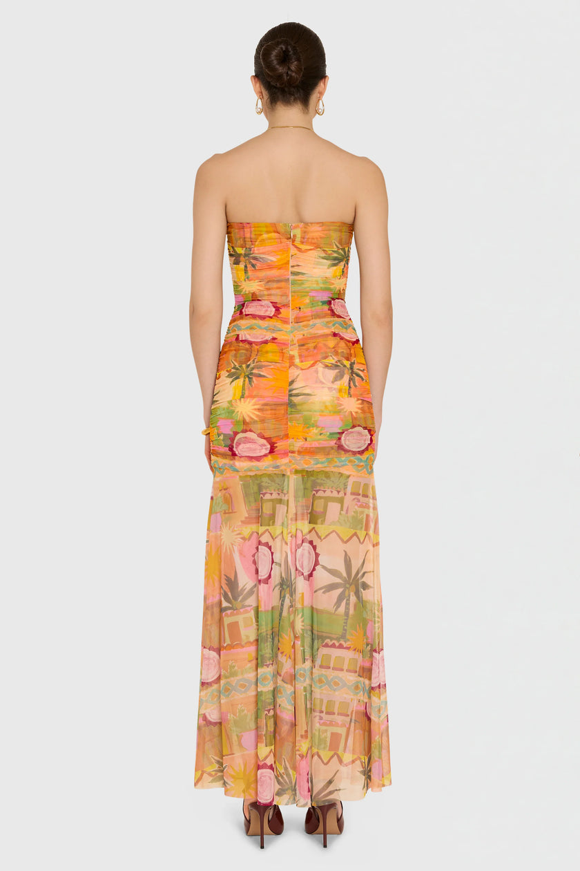 LEO MAXI DRESS IN PALM SPRINGS