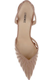 MERCER SUEDE AND MESH SLINGBACK