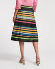 MERCER STRIPED MAXI SKIRT