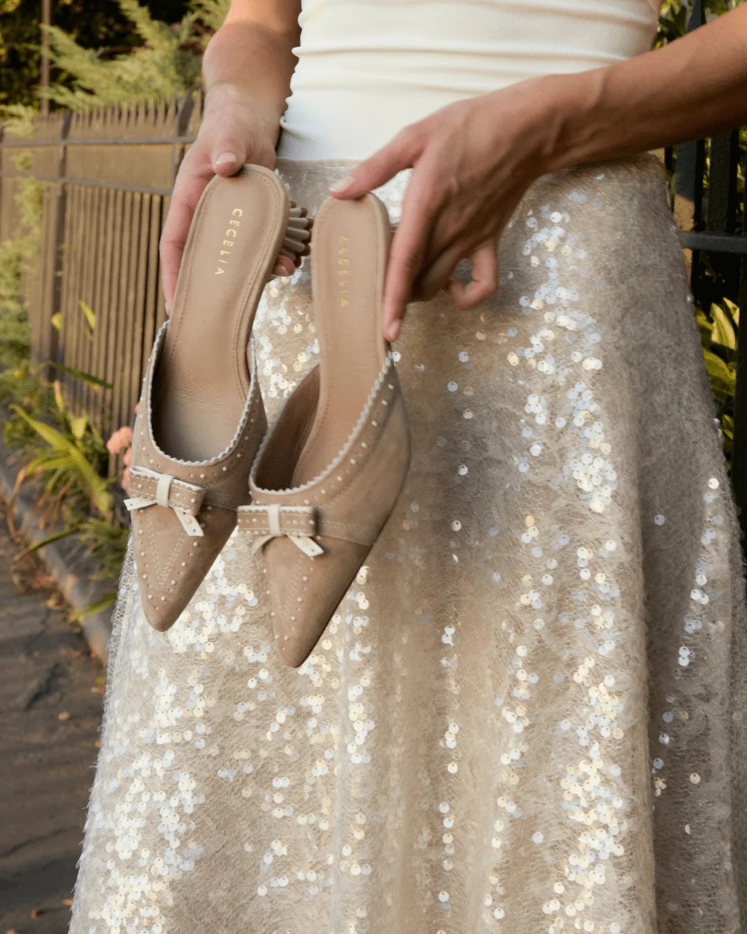 MERRY SUEDE MULE