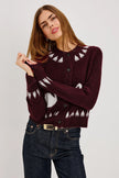 MILLIE CARDIGAN IN SWANS