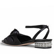 MINA FLAT LEATHER SANDAL
