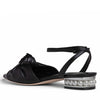 MINA FLAT LEATHER SANDAL