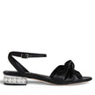 MINA FLAT LEATHER SANDAL