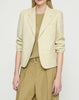 PASTEL DUST TWEED CROPPED BOYFRIEND BLAZER