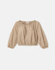ORGANIC COTTON POPLIN CROPPED JACKET
