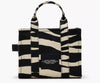 THE ZEBRA CANVAS SMALL TOTE BAG