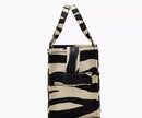 THE ZEBRA CANVAS SMALL TOTE BAG