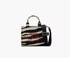 THE ZEBRA CANVAS SMALL TOTE BAG