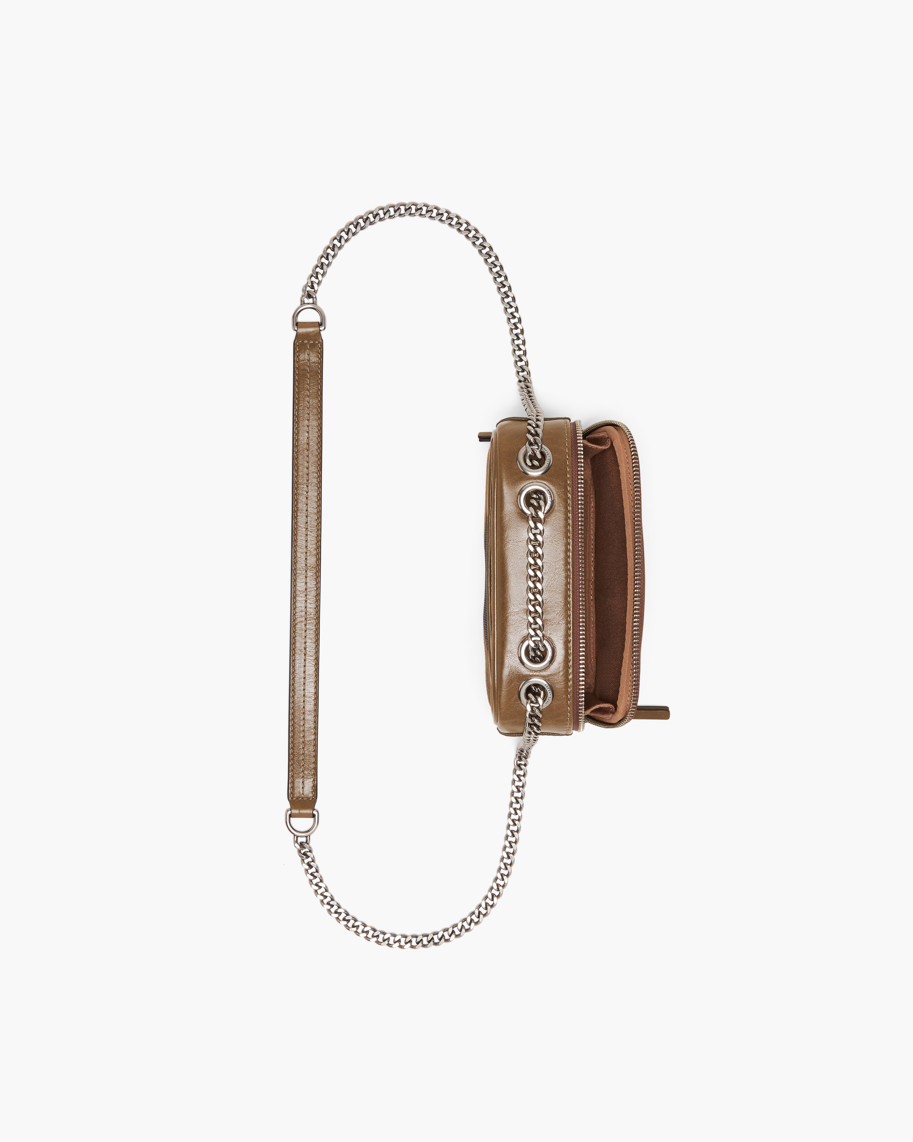THE SNAPSHOT PATCHWORK LEATHER CROSSBODY BAG