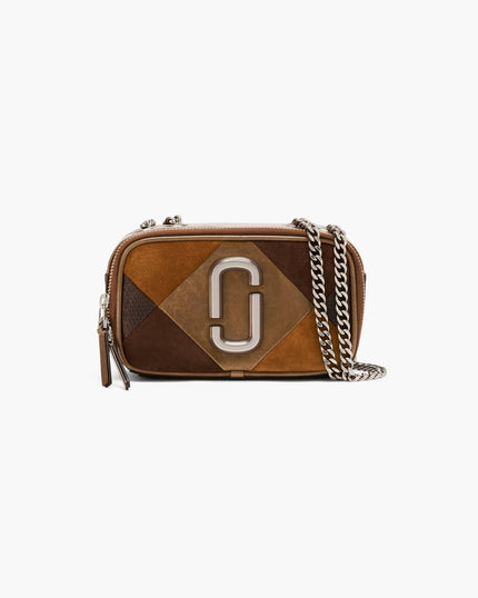 THE SNAPSHOT PATCHWORK LEATHER CROSSBODY BAG