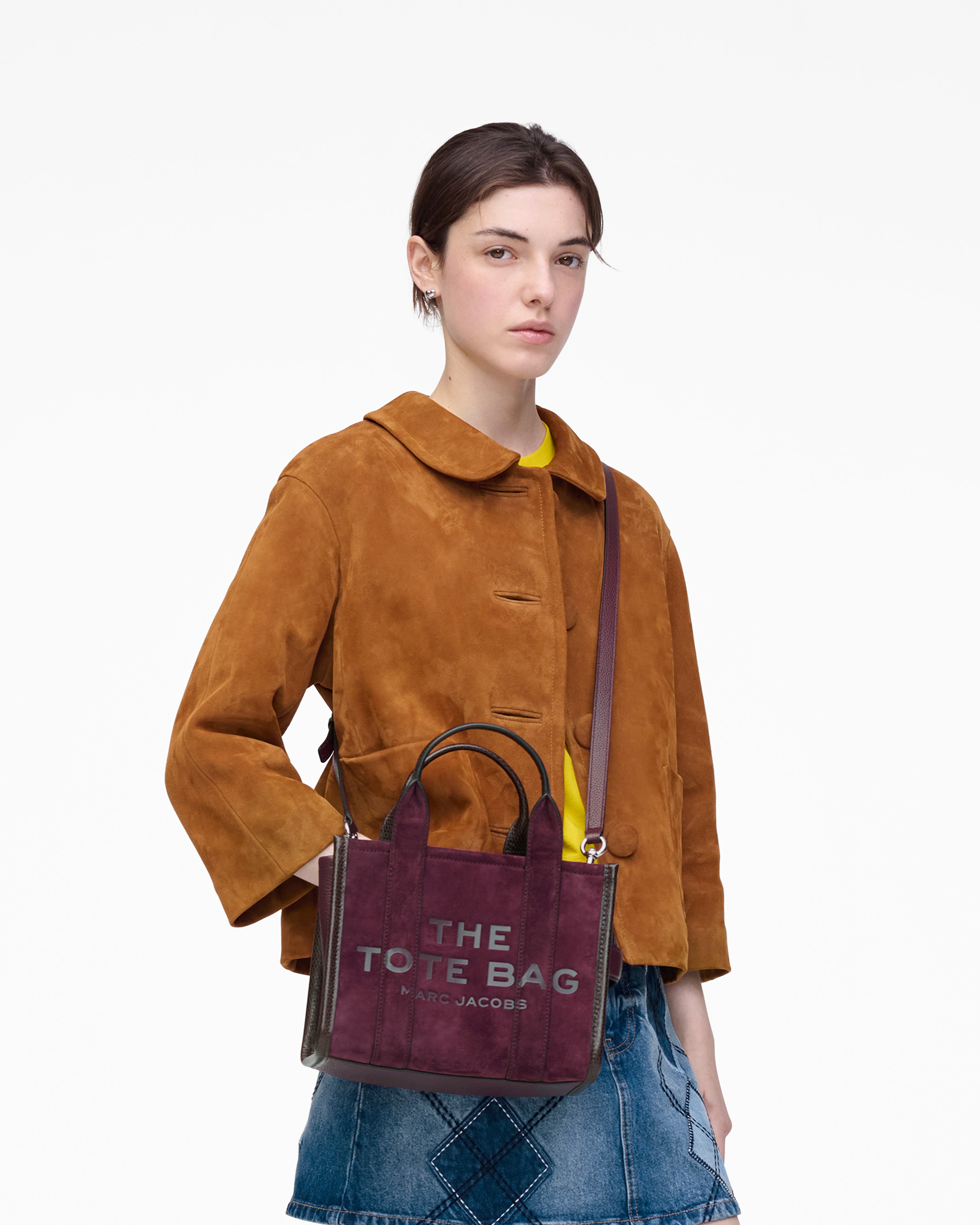 THE SUEDE SMALL TOTE BAG