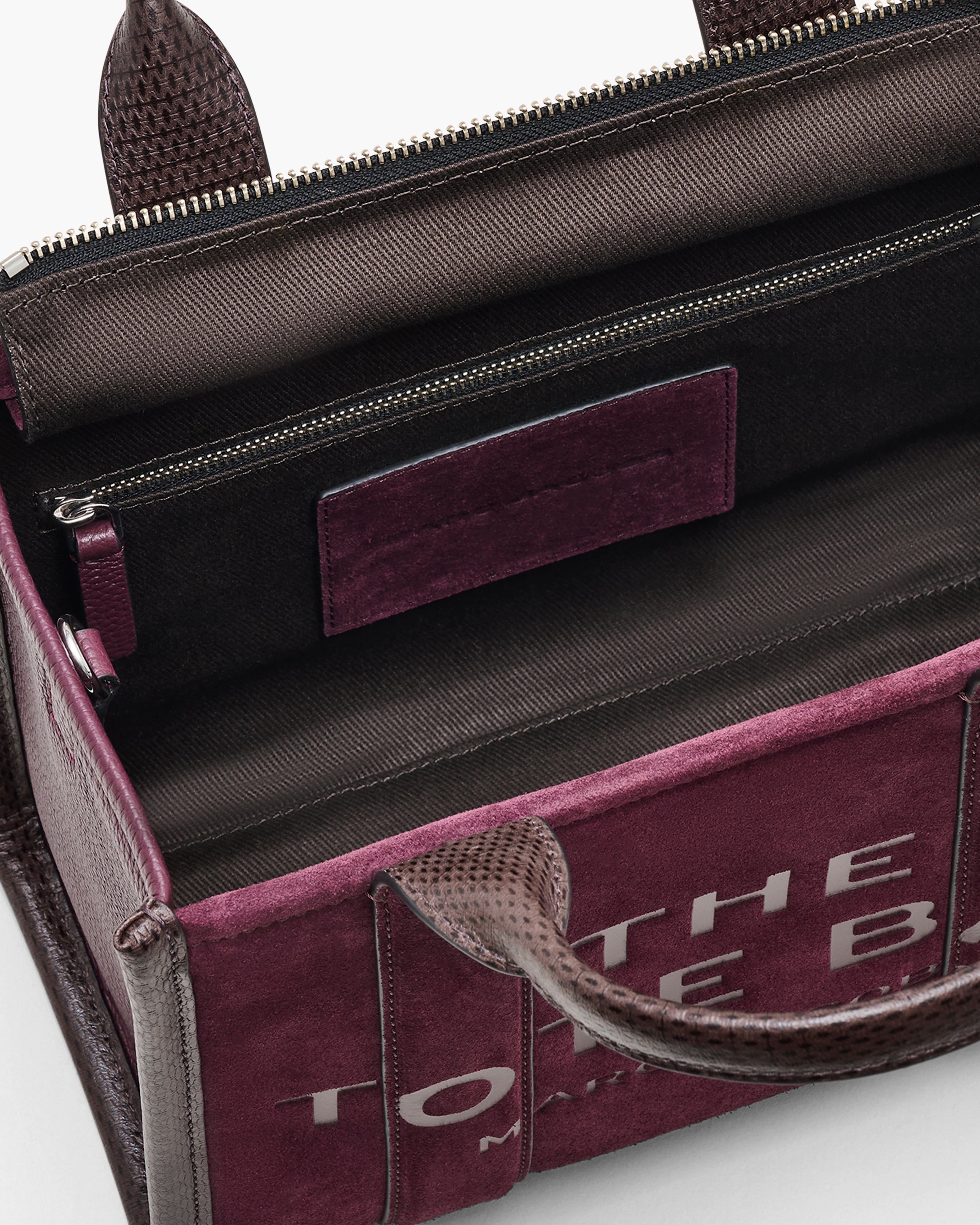 THE SUEDE SMALL TOTE BAG