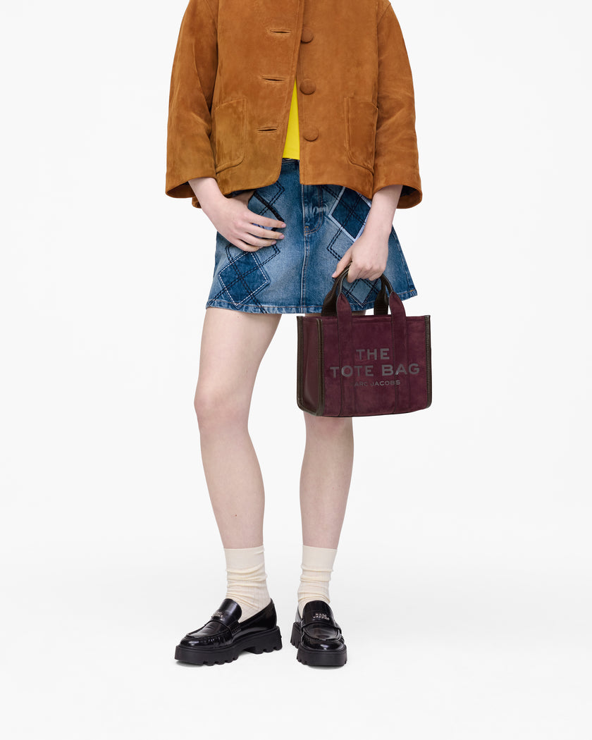THE SUEDE SMALL TOTE BAG