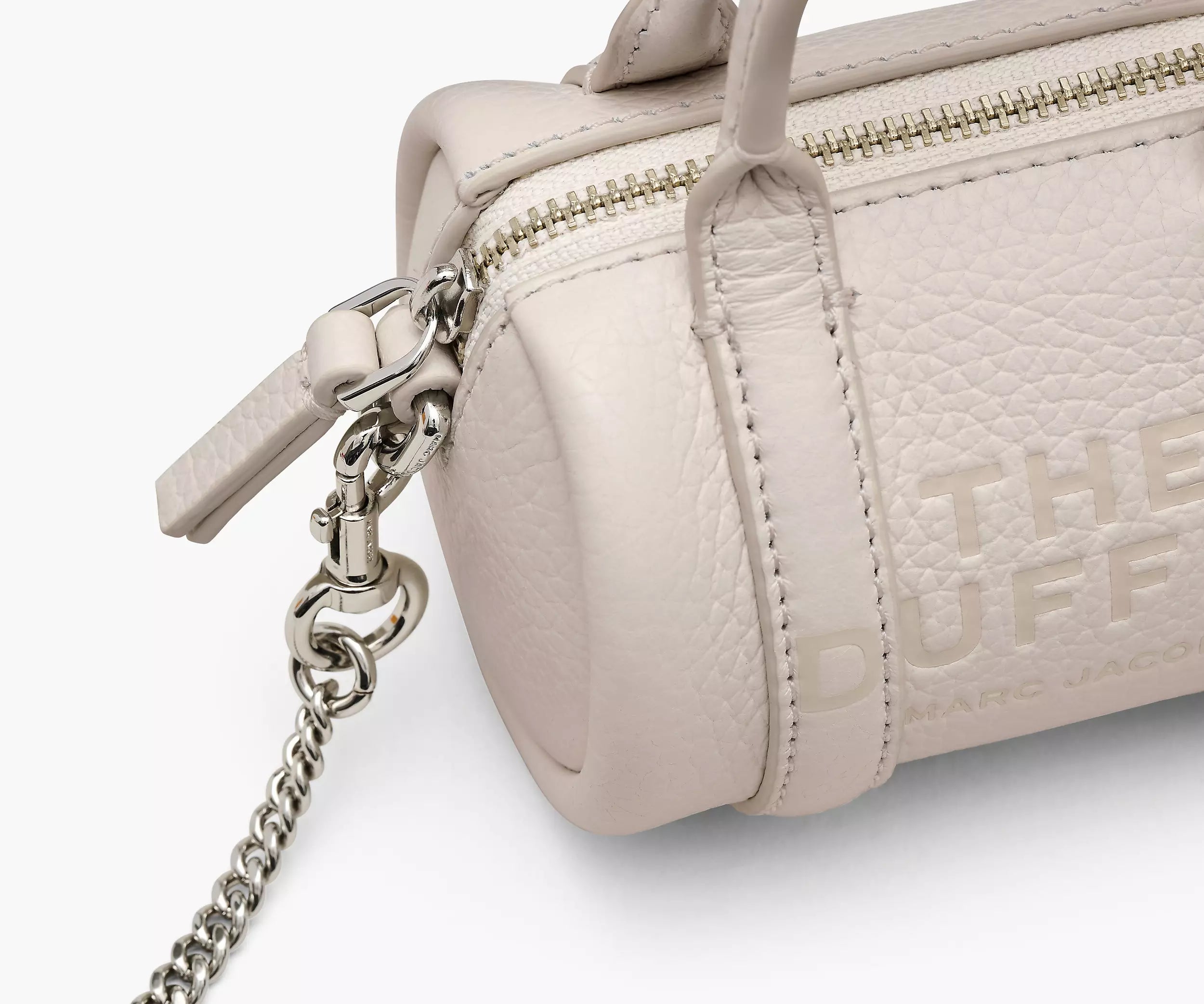 THE LEATHER NANO DUFFLE CROSSBODY